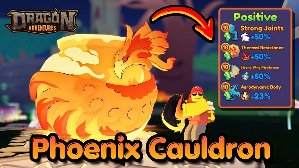 Dragon Adventures How to Get Phoenix Cauldron & Guide